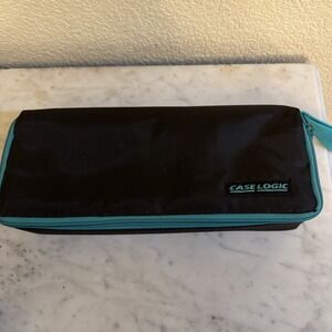 Case Logic Audio Cassette Tape Storage Cases Soft Bag Holds 15 Tapes